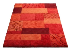 Handgearbeitete Teppiche aus 100% Schurwolle