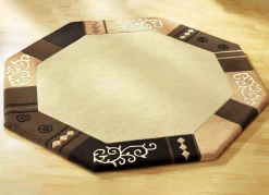 Handgetuftete Brücken, Teppiche und Bettumrandungen