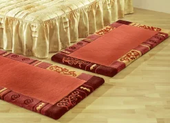 Handgetuftete Brücken, Teppiche und Bettumrandungen