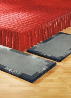 Handgetuftete Brücken, Teppiche und Bettumrandung