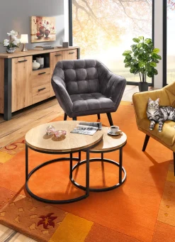 Handgetuftete Brücken, Teppiche und Bettumrandung