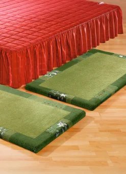 Handgetuftete Brücken, Teppiche und Bettumrandung