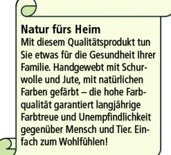 Handgewebte Brücken und Teppiche