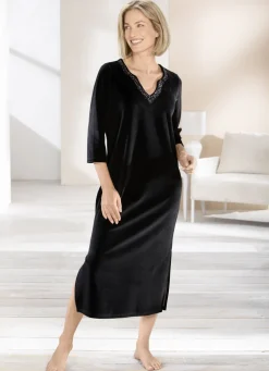 Hauskleid mit Schmucksteinen