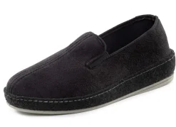 Hausschuh aus Veloursmaterial