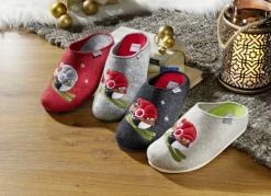 Hausschuh aus Wollfilz