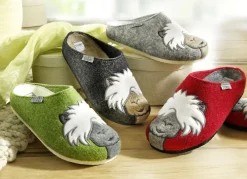 Hausschuh mit anatomisch geformten Fußbett