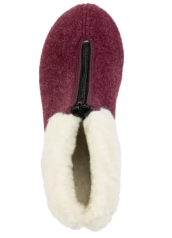 Haus-Stiefelette mit praktischem Front-Reißverschluss