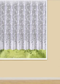 Hübscher Blumenfenster-Store