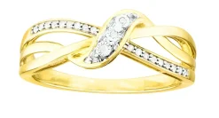 Hübscher Damenring mit 21 Diamanten