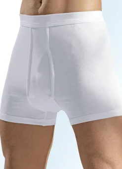 Hermko Viererpack Unterhosen aus Feinripp