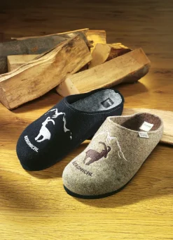 Herren-Hausschuh aus Wollfilz