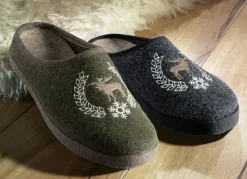 Herren-Hausschuh aus Wollfilz