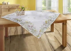 Herrliche Tischdecke mit Frühlingsmotiven