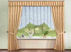 Herrlicher Querbehang mit Smokband