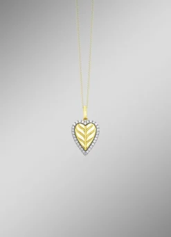 Herz-Anhänger mit Brillanten