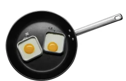 Hitzebeständiges Eiformer-Set aus Silikon, 2-teilig