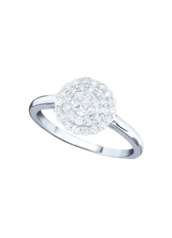 Hochwertig ausgefasster Damenring mit Brillanten