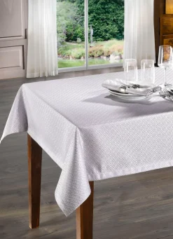 Hochwertige Damast-Tischdekoration