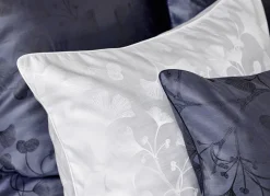 Hochwertige Mako-Brokat-Damast Bettwäsche-Garnitur