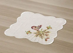 Hochwertige Tisch- und Raumdekoration in Leinenoptik