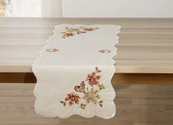 Hochwertige Tisch- und Raumdekoration in Leinenoptik