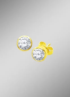 Hochwertiger Single-Ohrstecker mit Brillant