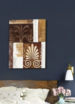 Hochwertiges Leinwandbild mit dem Titel „Ornamente II“