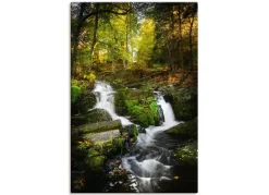 Hochwertiges Leinwandbild „Selkefall im Harz“