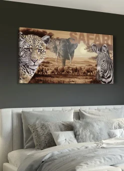 Hochwertiges Leinwandbild auf Holzrahmen