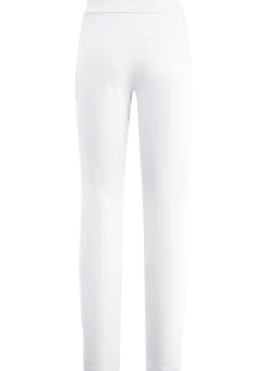 Hose mit abgesteppten Teilungsnähten