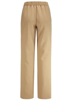 Hose mit Bundfalten in modischer Weite