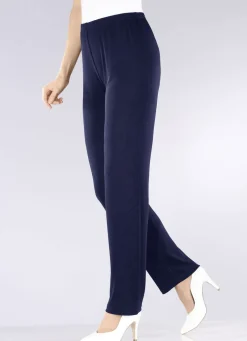 Hose mit edlem Glanz in Extra-Kurzgrößen