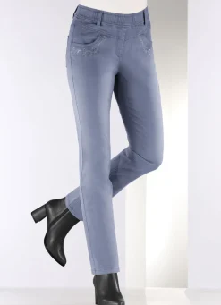 Hose mit funkelnden Glitzersteinchen