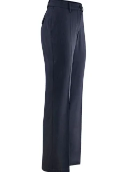 Hose mit rückwärtigen Dehnbundeinsätzen