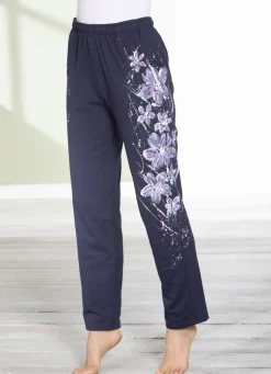 Hose mit tollem Floral Dessin