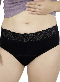 Hygiene-Damen-Slip mit Spitze von Hydas