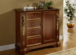 Italienische Kommodenserie mit reich verzierten Fronten