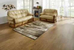 Italienische Polstermöbel mit Bezug aus echtem Leder