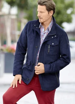 Jacke aus weichem Microvelours