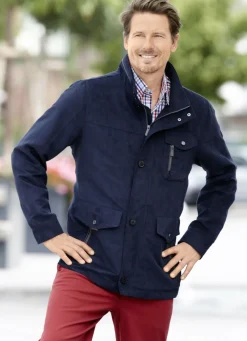 Jacke aus weichem Microvelours