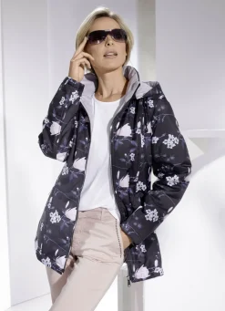 Jacke mit abnehmbarer Kapuze
