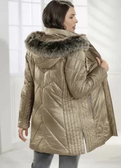 Jacke mit abnehmbarer Kapuze