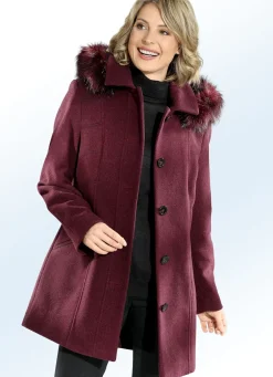 Jacke mit abnehmbarer Kapuze