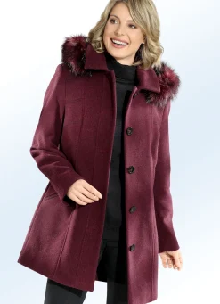 Jacke mit abnehmbarer Kapuze