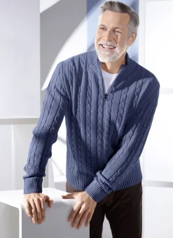 Jacke mit durchgehendem Reißverschluss in 5 Farben