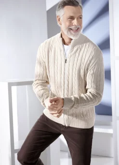 Jacke mit durchgehendem Reißverschluss in 5 Farben