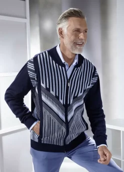 Jacke mit durchgehendem Reißverschluss