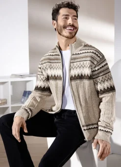 Jacke mit durchgehendem Reißverschluss