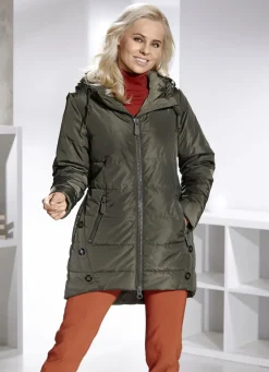 Jacke mit fester Kapuze